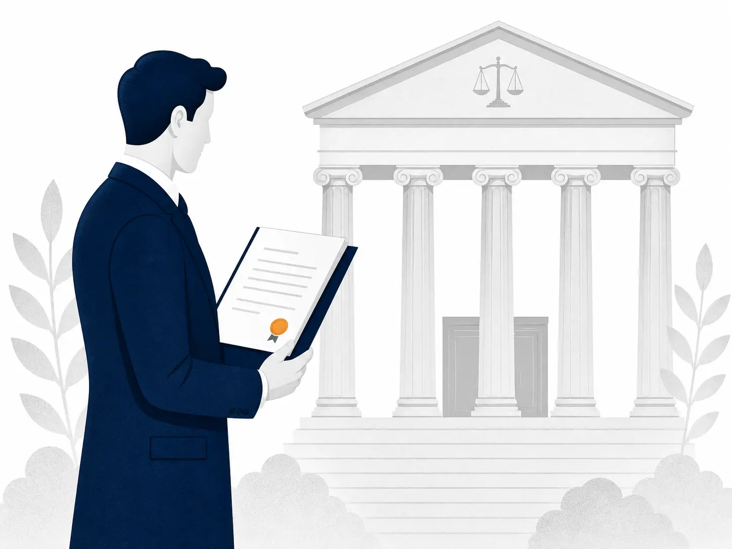 Illustration of a legal practice