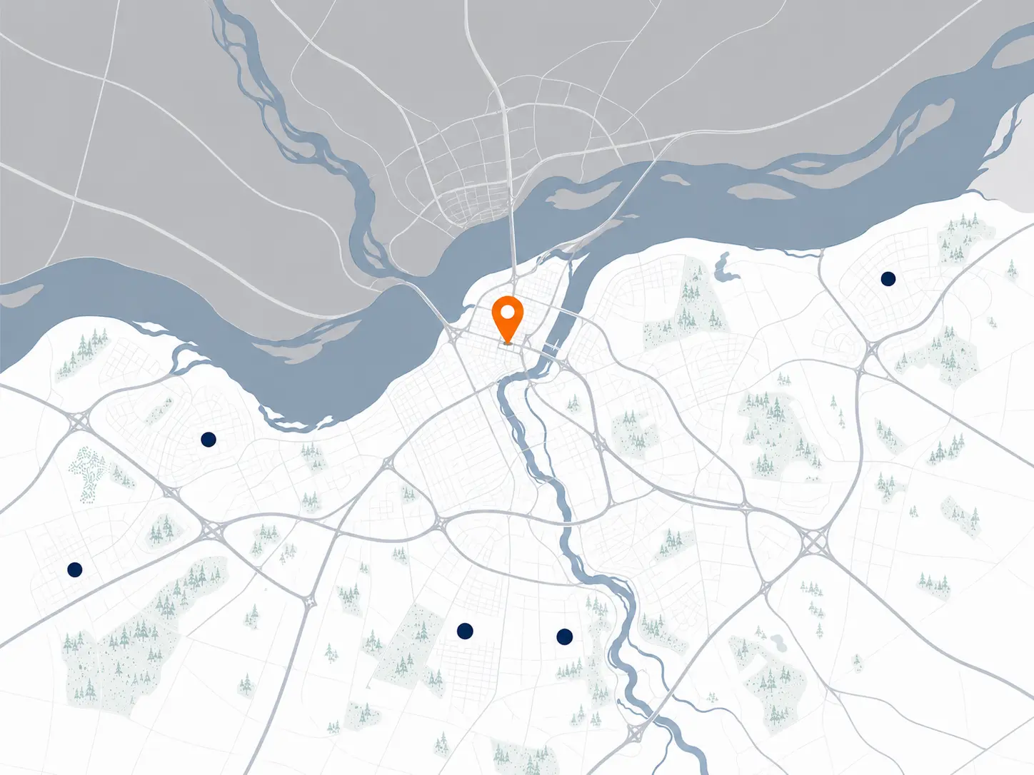 Ottawa area map